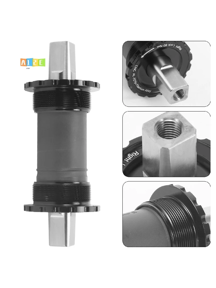 AliExpress A12E-Titanium BSA English Threaded Square Taper Bottom Bracket 119Mm For Brompton 148G