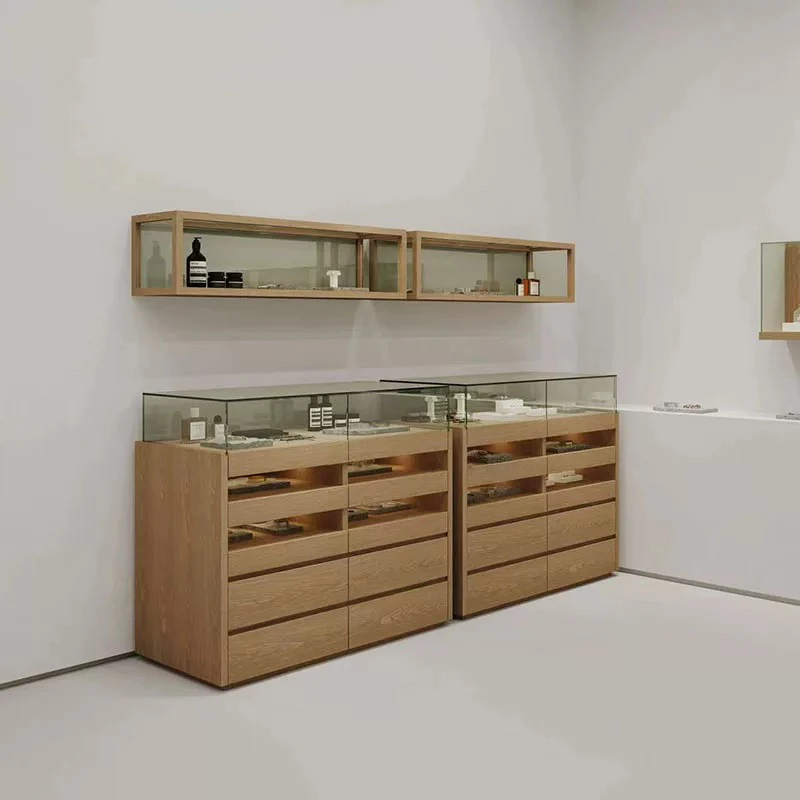 

Korea Showcase Jewelry Showcase Jewelry Cabinet Boutique Jewelry Showcase Glass Multi-layer Procurement Simple Counter