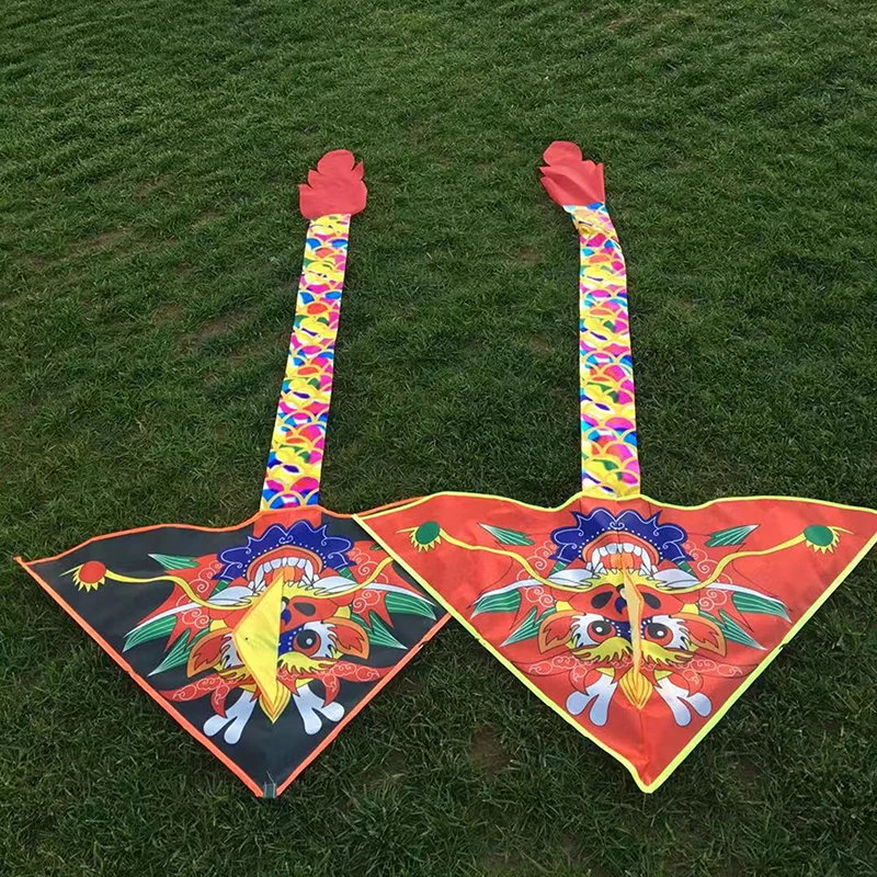 Grote drakenvlieger Gemakkelijk te vliegen voor kinderen en volwassenen Enorme buitenspeelgoed met staart Wordt geleverd voor leuke familiesporten