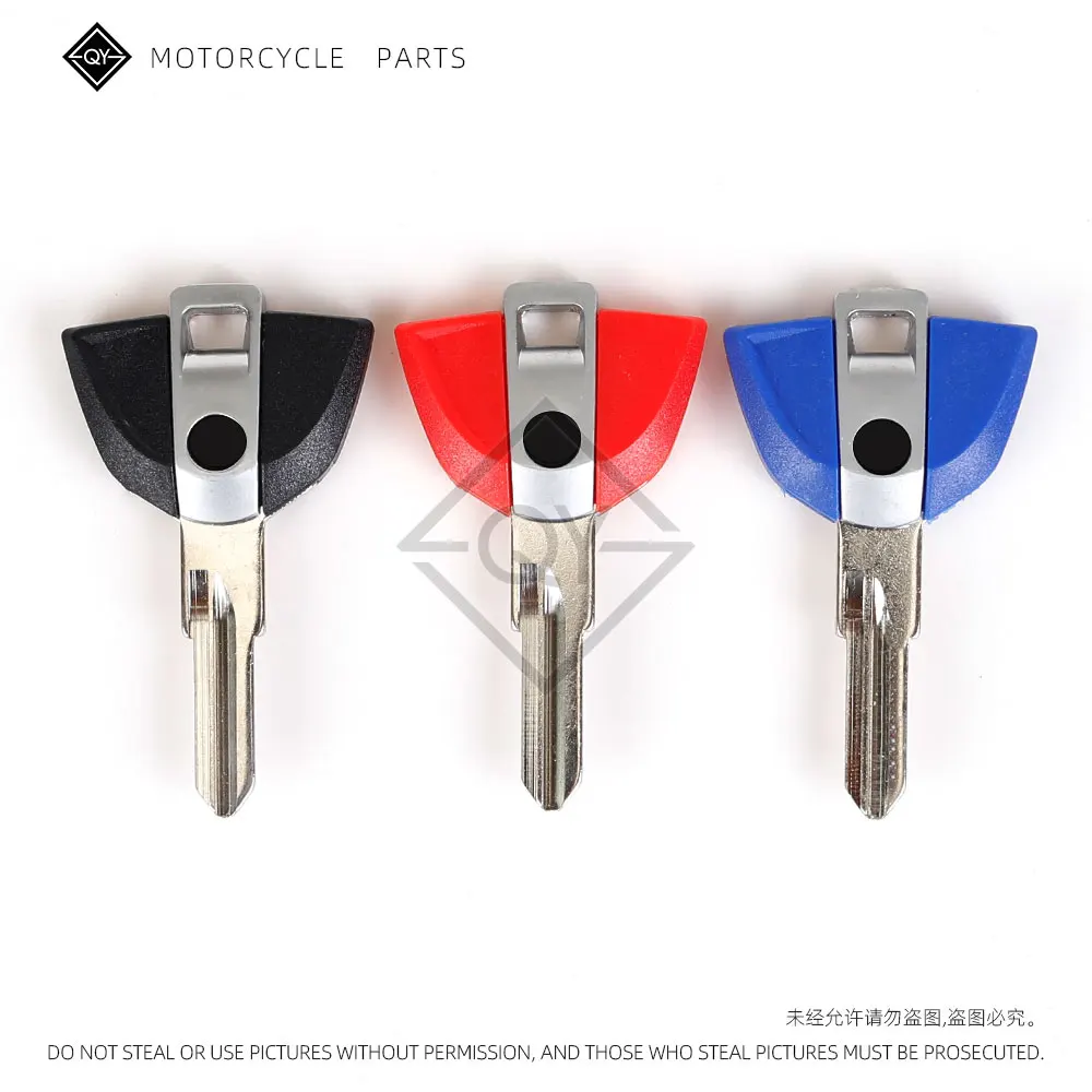 

3Pcs Motorcycle With Logo High Quality Replacement Key Blank Uncut Blade Embryo Fits For BMW G310 G310R C650 GS G 310 G310 R GS
