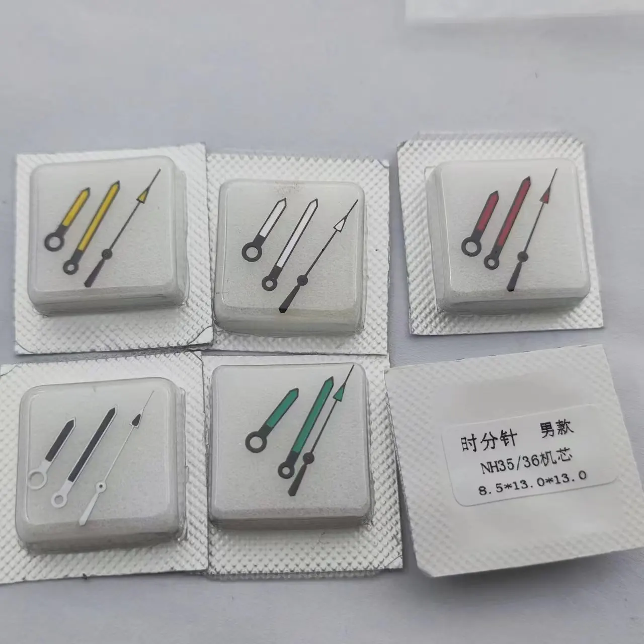 Аксессуары для часов ремонт fot NH35 NH36 движение телефон Часы Минуты второй иглы цвет три иглы Мужская указка