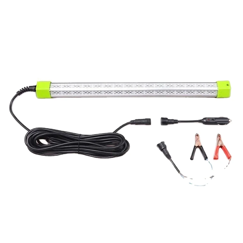 

53cm 100W DC 12V Big Power Deep Sea Submersible Marine Fish Lure Underwater Fishing Light