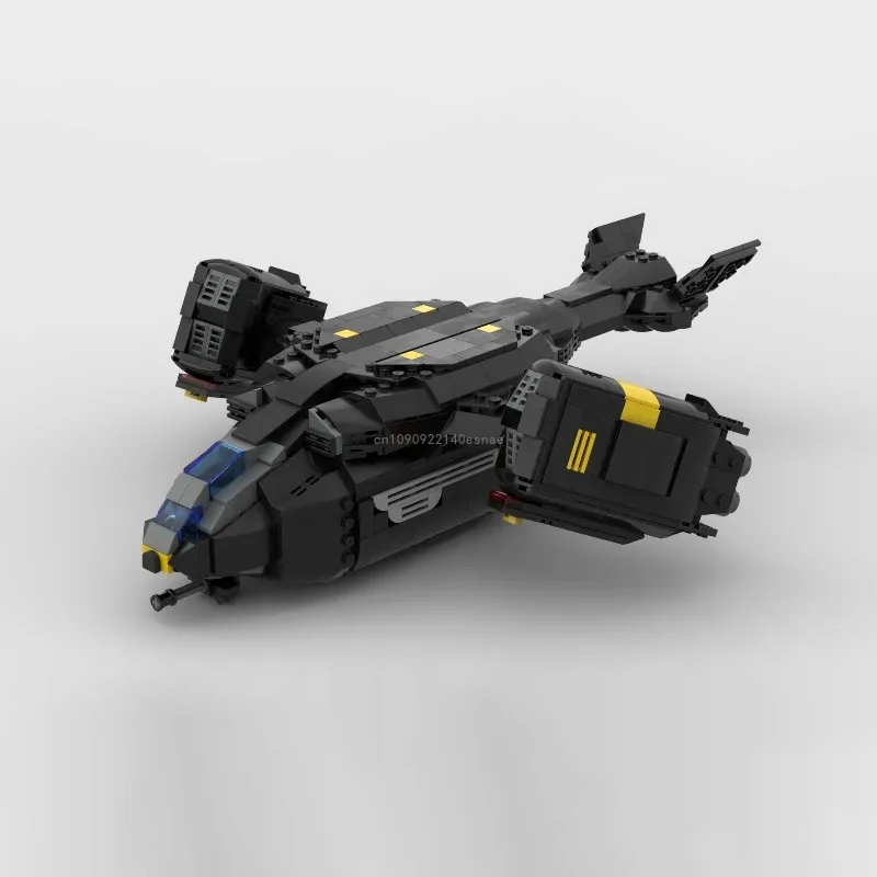 920pcs Popular Game Model MOC Modular Pelican-1 Shuttle (Helldivers 2) Building Bricks Assemble Children Toys Suit Gifts