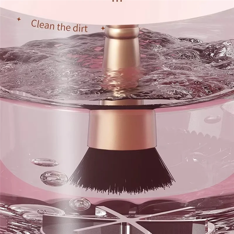 AA20-Electric Makeup Brush Cleaner Machine Portable Cleaning Machine Fortravel Home Use A