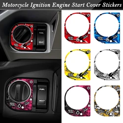For Honda PCX 150 FORZA 300 Forza 350 ADV150 Motorcycle Ignition Engine Start Cover Stickers Moto Key Hole Decals Accessories