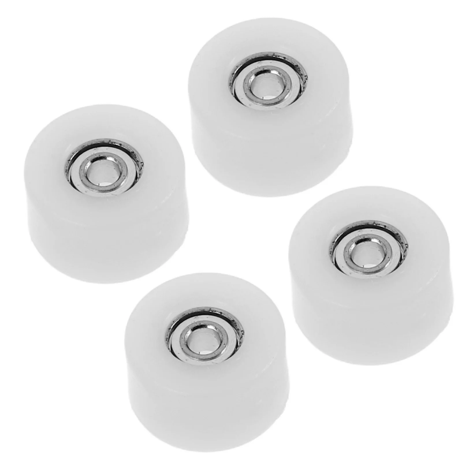 4 Pcs High Speed Finger Skateboard Wheel Accessories Plastic Bearings Skateboarding