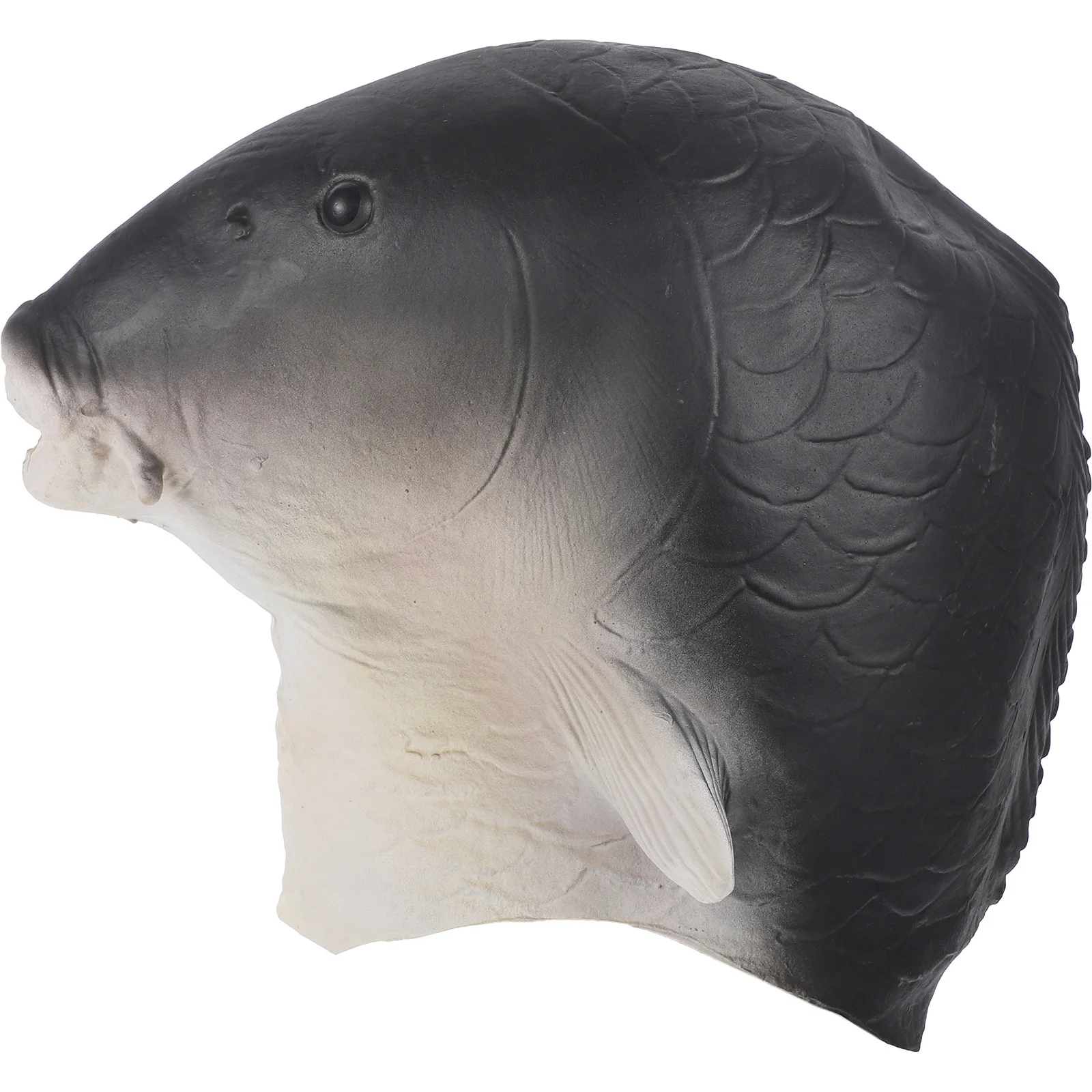 

Carp Headgear Latex Full Head Realistic Mask Halloween Party Costume Cosplay Prop Party Mask Photo Prop Fish Headgear