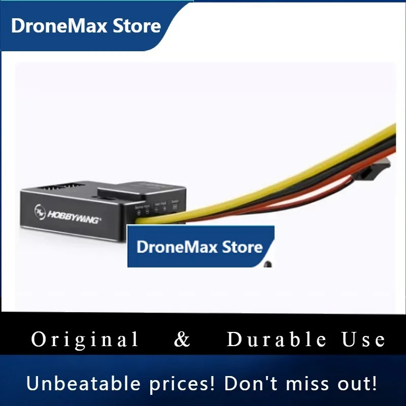 DroMaHOBBYWING 25A UBEC-HV(3-18S) High Current With Power Switch Adjustable Output (5.0V/6.0V/7.4V/8.4V)For RC Model