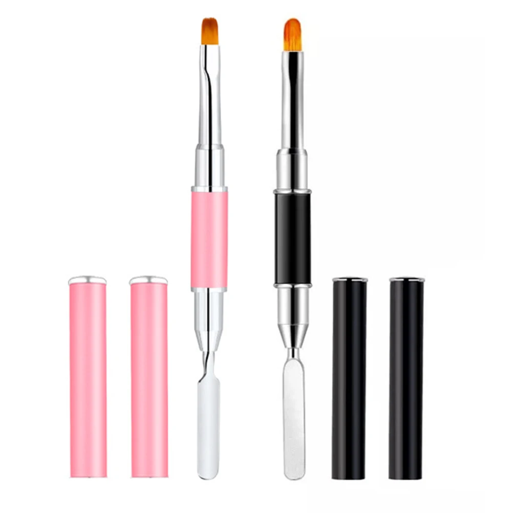 

2 Pcs Nail Tools for Art Double Ended Pen Brush Painting Manicure Supplies Accessories