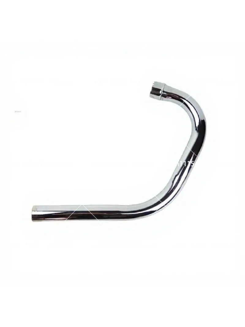 Motorcycle Exhaust Pipe Front Section Retro Smoke Pipe for GN125 GS125 Modification