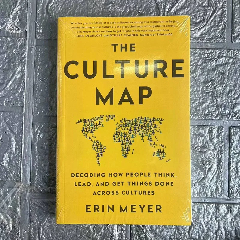 O mapa da cultura de Erin Meyer Decodificação Como as pessoas pensam, levam e consertar as coisas feitas Livro de bolso em inglês