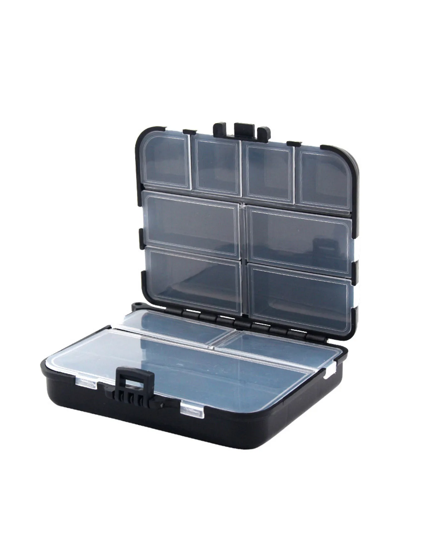 Lead Head Luia Storage Box Fishing Accessories Box Fishing Parts Hook Storage Box with Hand Rope Fishing Gear
