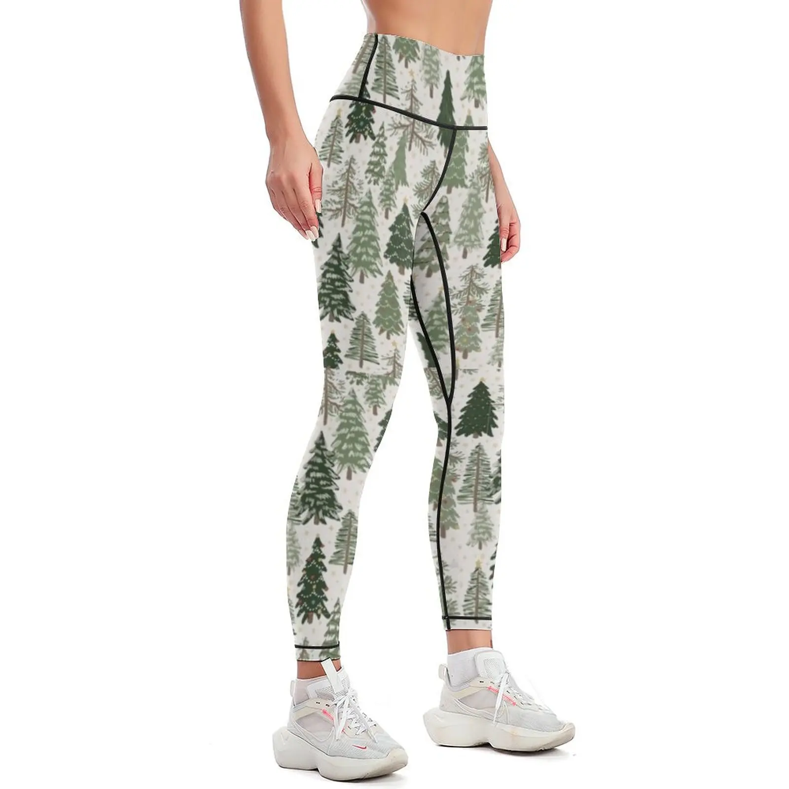 Trees, trees, & more trees Leggings Women sports sporty woman gym Women's sportswear active wear Womens Leggings