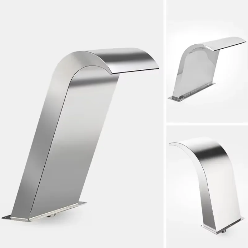 304 Stainless Steel Pool Fountain Shower Arched Cascade Water Curtain for Swimming Square villa courtyard landscape decoration