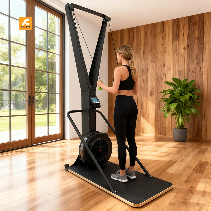 

Коммерческий симулятор лыж в помещении, фитнес-машина, механическое оборудование для тренировок в помещении