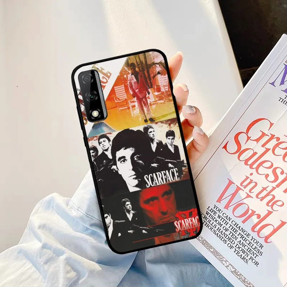 Scarface 1983 Film Al Pacino Movie Phone Case For Huawei Y9 6 7 5 Prime Enjoy 7s 7 8 plus 7a 9e 9plus 8E Lite Psmart Shell