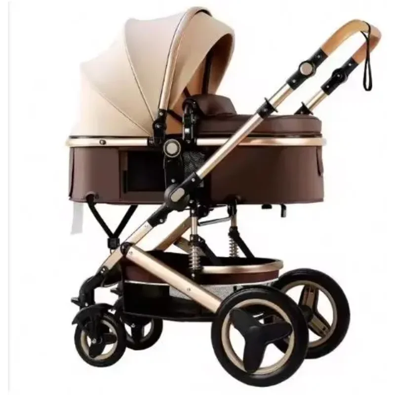 

Free Sample Baby jogger newborn Stroller 3 in 1 pram branded foldable 3 pieces for 0-3 years babies