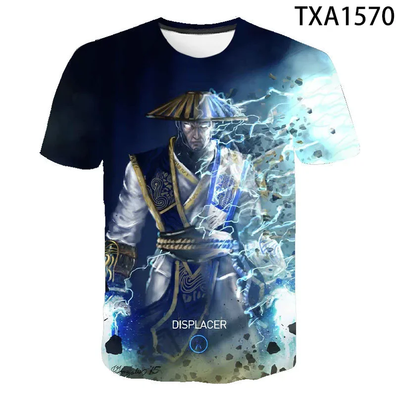 Mortal Kombat 3D T Shirt Men Women Kids T-Shirt Fighting Game MK Streetwear Short Sleeve Boy Girl Summer Casual Cool Tee Tops