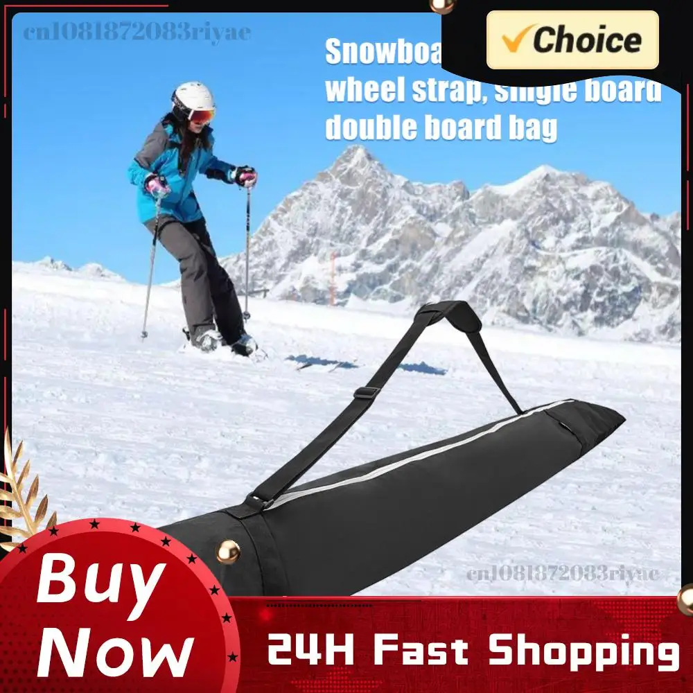 

Wear-Resistant Snowboard Bag Up To 194cm Winter Ski Equipment Storage Bag Large Capacity Waterproof for Snowboard Goggles Gloves