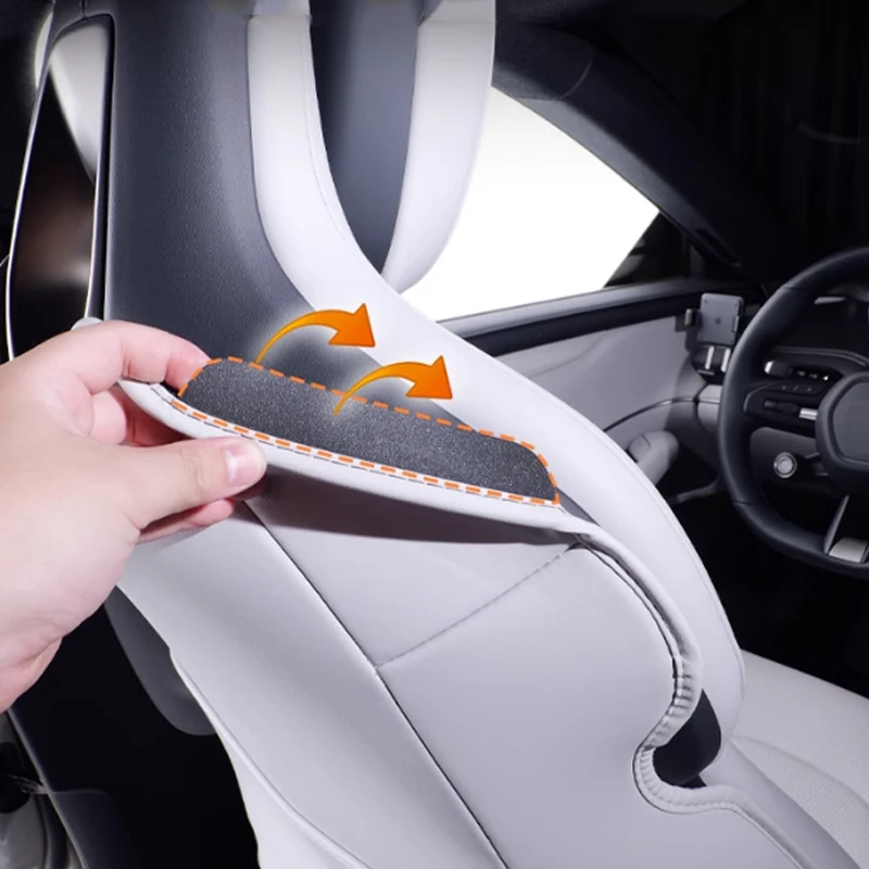 For Xiaomi SU7 2024 Car Seat Anti-kick Pads Seat Back Cover Anti-dirty Protective Mats