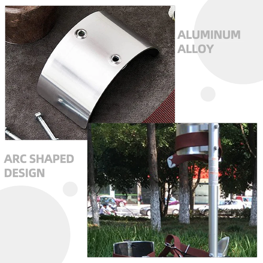 

1 set Stilts Drywall Accessories Aluminum Alloy Curved Plate Foot Rest Replacement Parts Heel Bracket Stilt Attachment Drywall