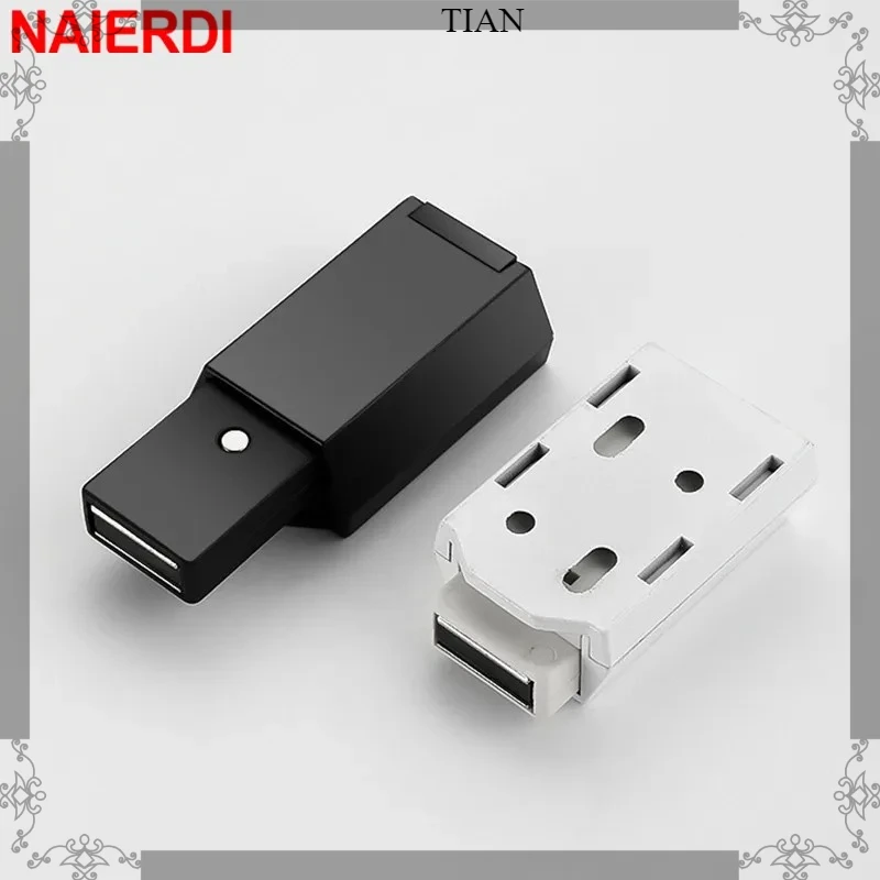 NAIERDI Cabinet Magnets Door Catch,Heavy Duty Push to Open Magnetic Cabinet Latch,Replacement Handle,Push to Open Cabinet Catch