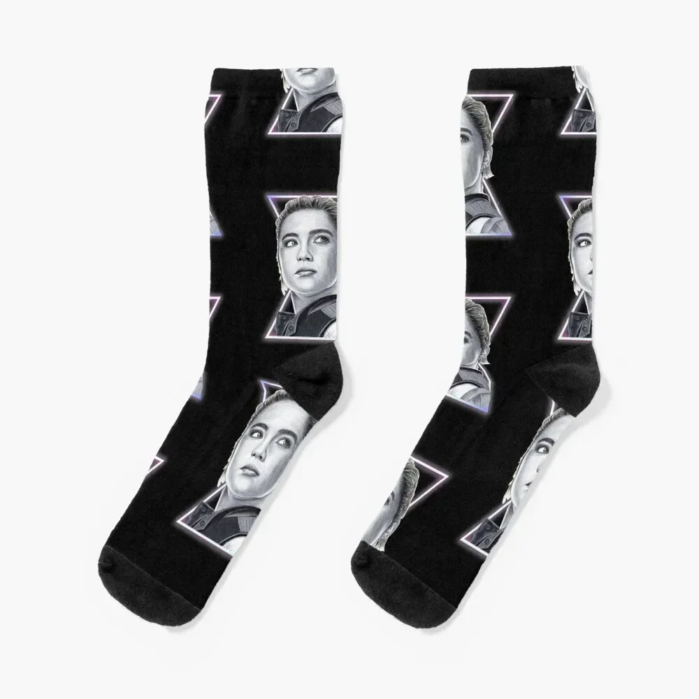 

Yelena Belova Hoffen Socks anime custom funny sock New year's Men Socks Women's