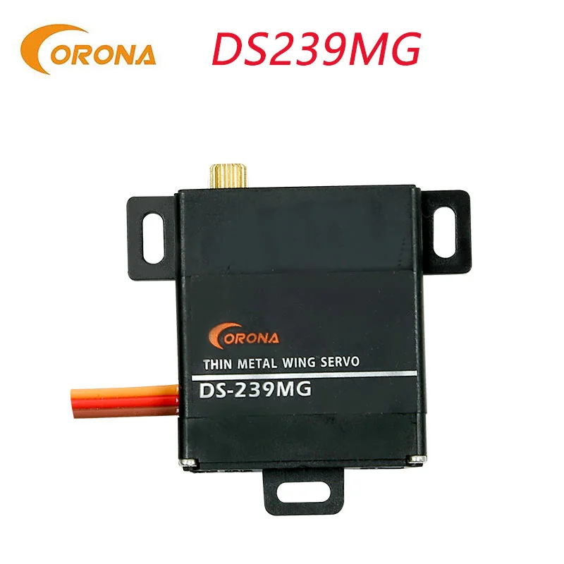 Corona DS239MG Digital Slim Wing Servo Metal Gear 4.6kg / 0.15sec / 22g For RC Fixed-wing Airplane