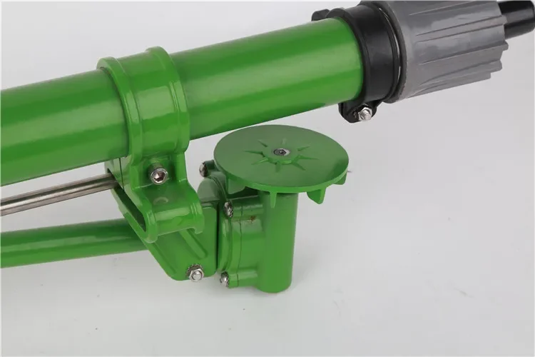 agricultural long range high pressure water irrigation system rain  spay automatic metal sprinkler head 360 degree rotating