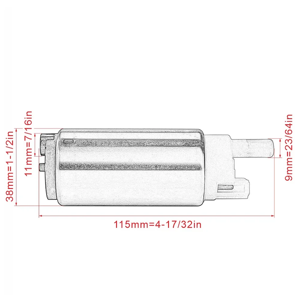 Fuel Pump for Suzuki GSXR600 GSXR750 GSXR1000 GSR600 GSX1400 VL800 VL1500 VZR1800 For Yamaha XV1900 XV1900CT