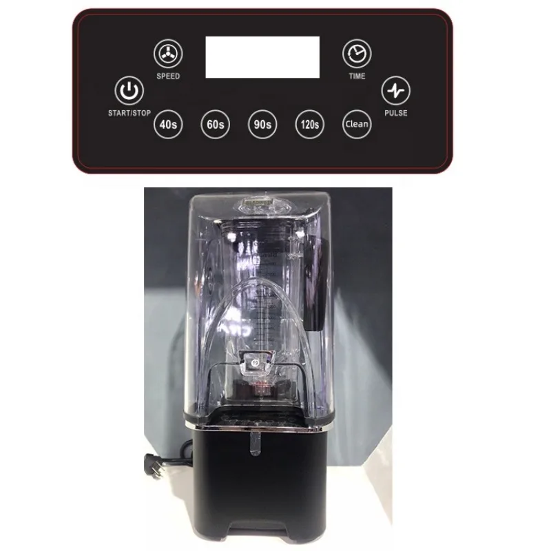 Heavy Duty Commercial Blender with Sound Cover Professional High Speed Smoothie Blender with CE