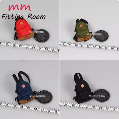 

1/12 Male female doll accessories backpack Fit 6'' action figure