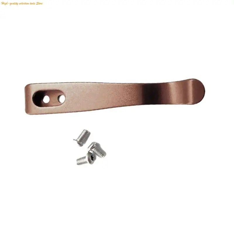 203F Corrosion Resistant Steel Pocket Clip for Cutter Enthusiasts Attachment
