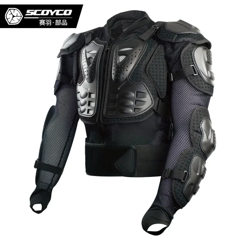 Scoyco Motorcycle Armor Mountain Cross-country Riding Protective Clothing Racing Rider Gear Wear-resistant Breathable Armor