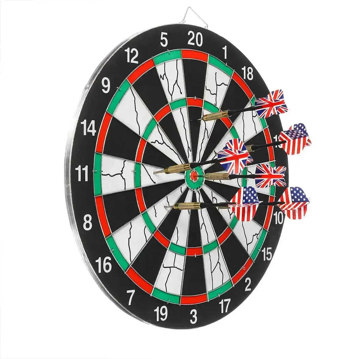 

Household Wall Automatic Scoring Dartboard Dart Board Game Set Hanging Dual Sides Thickened Indoor Outdoor Darts Target Board