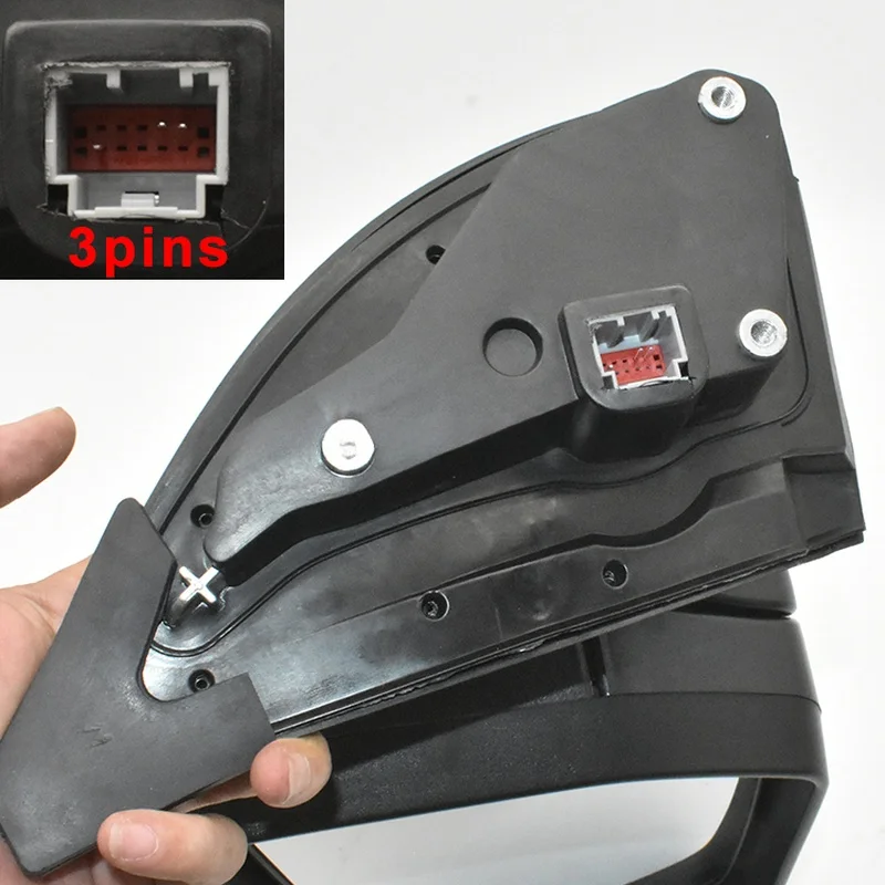 High Quality 3 Pins Side Rearview Mirror Fit For 2011 Pickup view 6