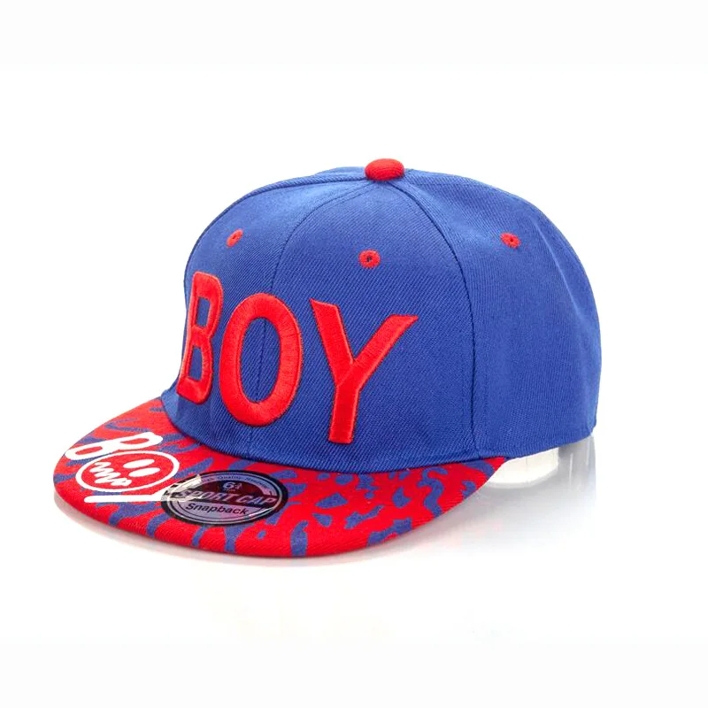 Doitbest 2022 Children Baseball Cap MAD BOY Letters Summer Hip Hop Kids Sun Peaked Hats Spring Boys Girls Caps snapback gorras