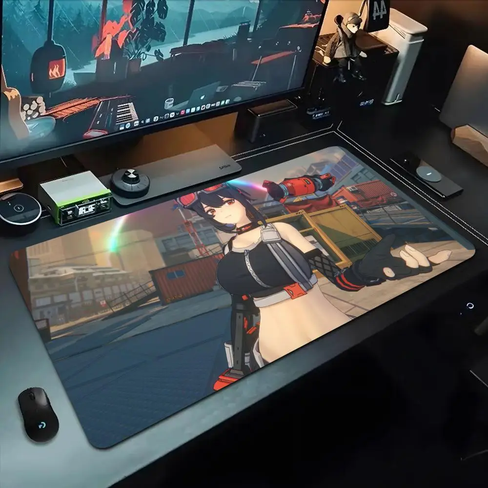 

Game zenless zone zero Mouse Pad 500X1000 mm Large Gaming Mousepad Gamer XL Rubber Otaku Keyboard Pad Laptop Desk Mat