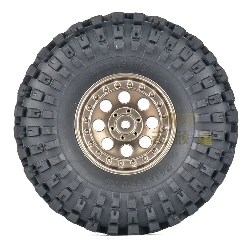 RGT Parts 1.9 Inch Wheels Tires 2PCS for EX86190 1/10 RC Model Car Crawler Original Accessories