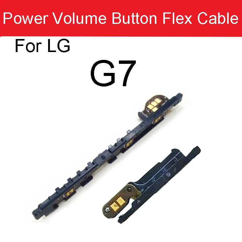 Volume&Power Side Button Flex Cable For LG G3 D850 G4 H810 G5 H820 G6 G7 ThinQ G8 G8S G8X Q6 M700N Q7 Q610 Power Volume Felx