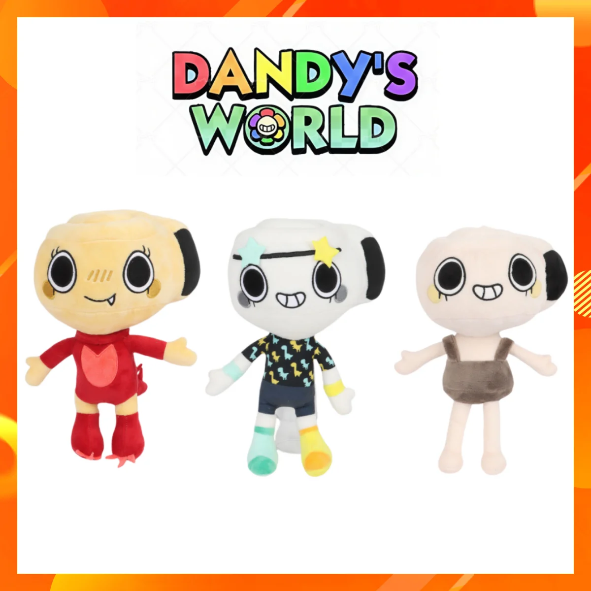 

30 см Dino Snore Shelly and Star-Time Shelly Kawaii мультфильм Dandy's World аниме плюшевая игрушка детский день рождения забавная вечеринка игра подарки