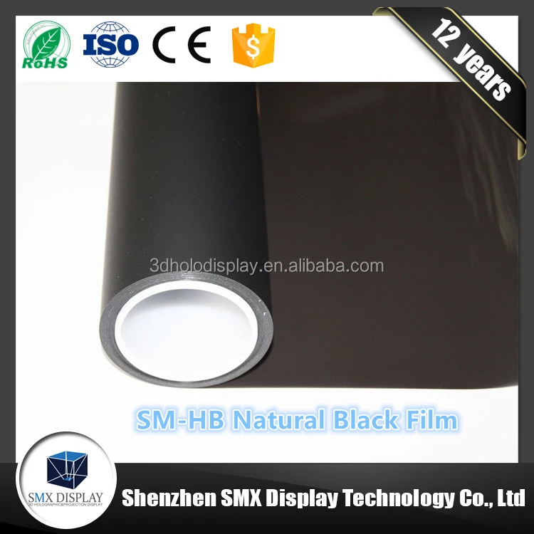 South Korea  Transparent holo Rear Projection Screen Film for Shop Window Advertising