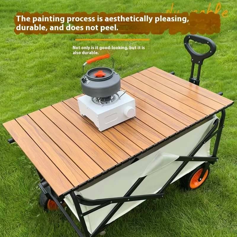 알루미늄 프레임이 있는 헤비 듀티 접이식 휴대용 RV 캠핑 테이블