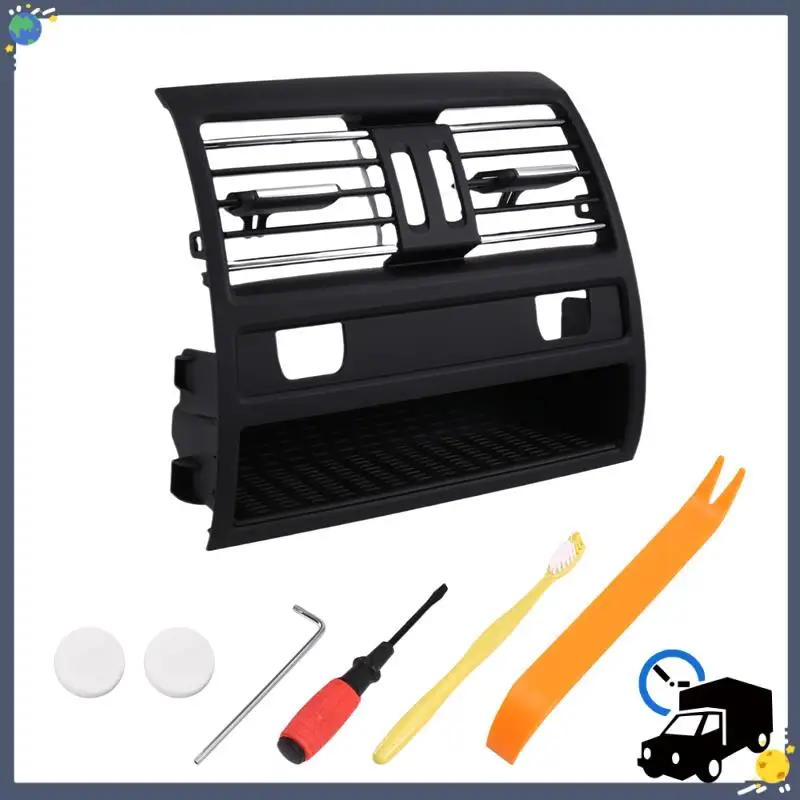 ยาวนานคอนโซลกลางด้านหลัง Air Vent เครื่องปรับอากาศ Vent รถด้านหลัง Air Vent A/C สําหรับ BMW 5 Series F10 F11 64229158312 6152