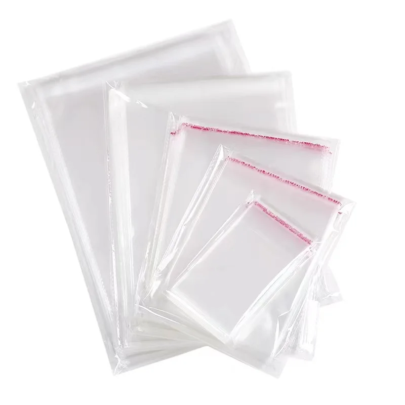 Transparente, selbstdichtende Geschenktüten aus Kunststoff, langlebig, durchsichtige Verpackungsbeutel für Heimbedarf, Festival, Partygeschenke, Verpackung TMZ – Detail 3
