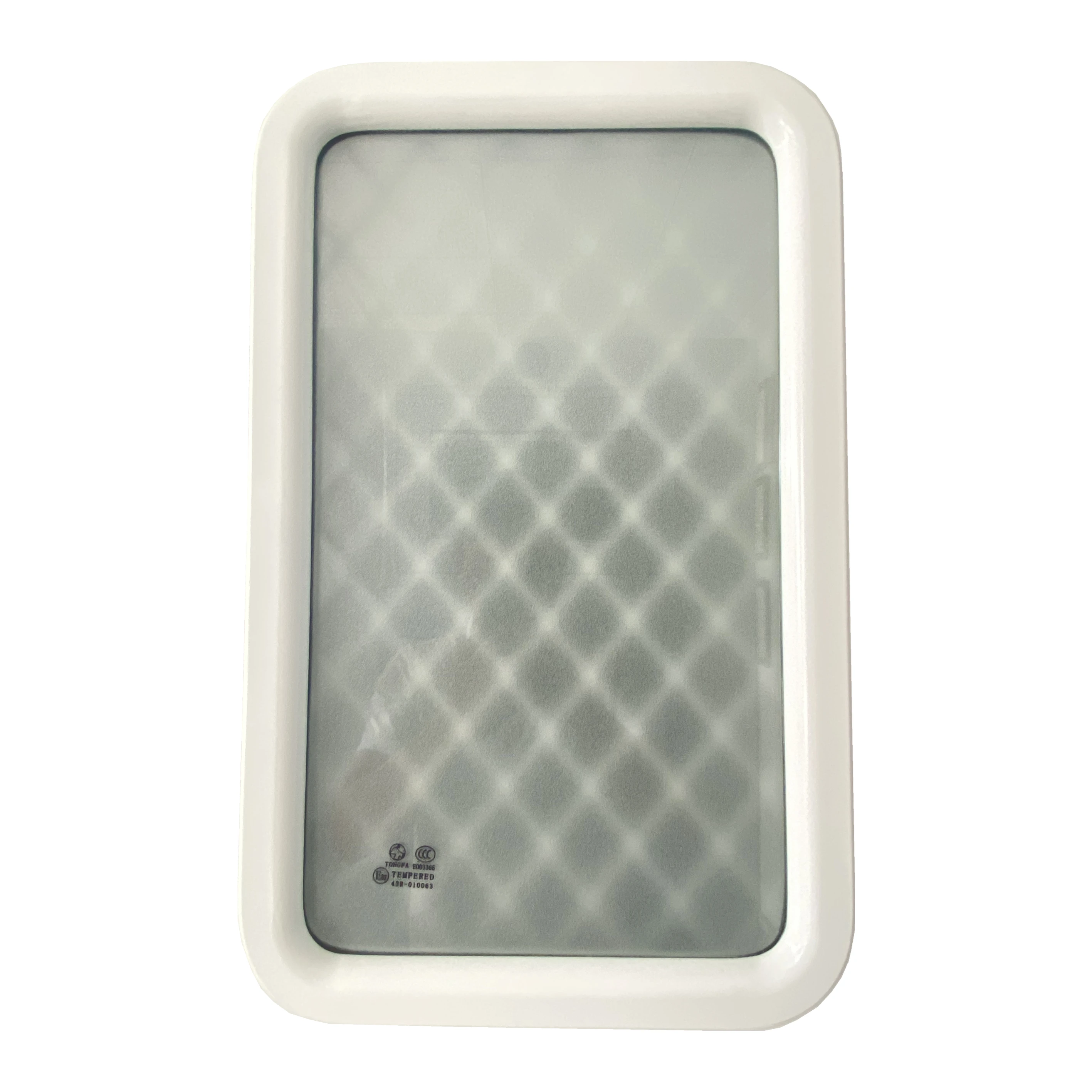 2025 Factory Price Aluminum Alloy Door Frame Electronic Card Lock RV Trailer Motorhome Door With KEY & Tempered Glass