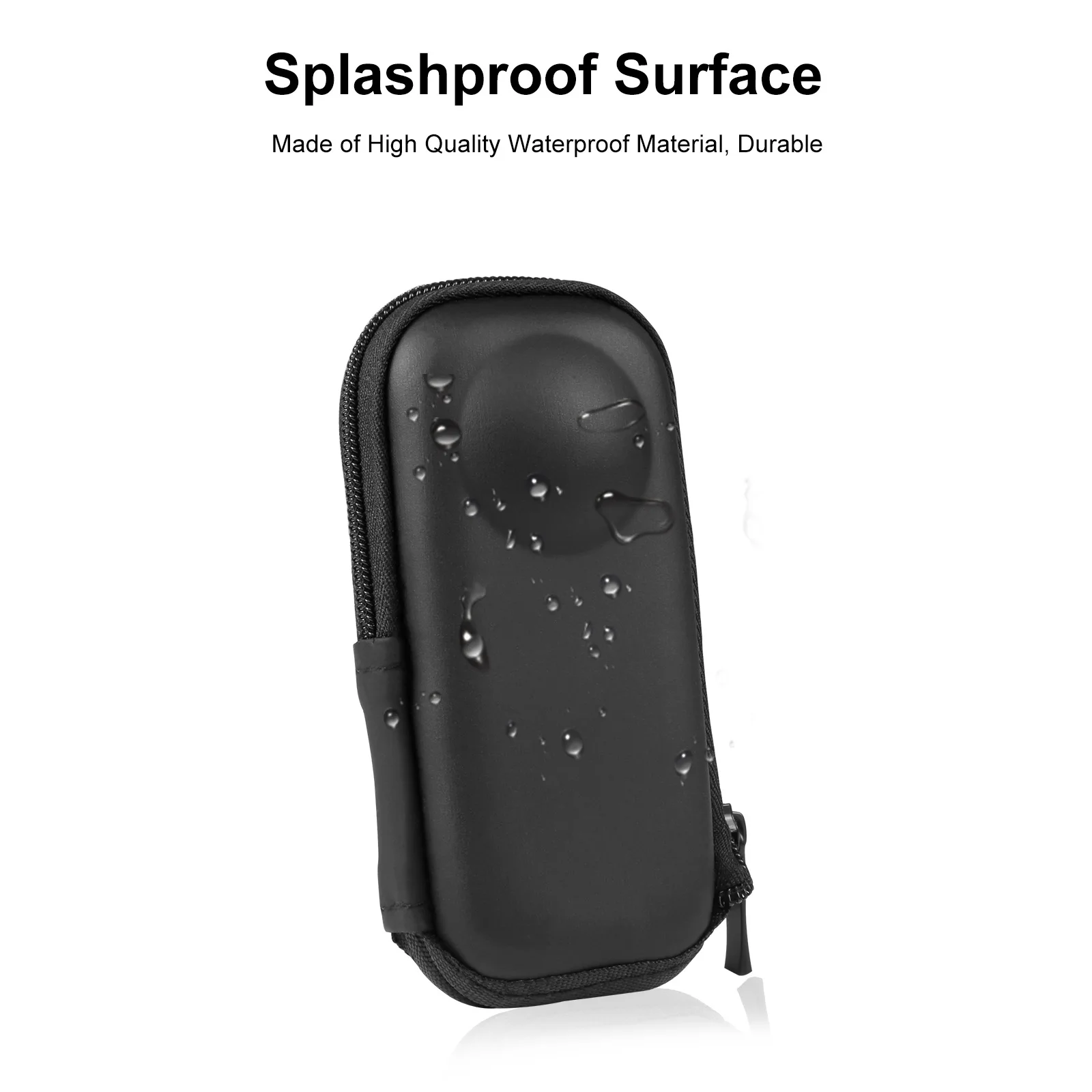 For Insta360 X5 PU Carrying Storage Bag Anti-scratch Portable Storage Case Cover for Insta360 X5 X4 X3 ONE X2 Panoramic Camera