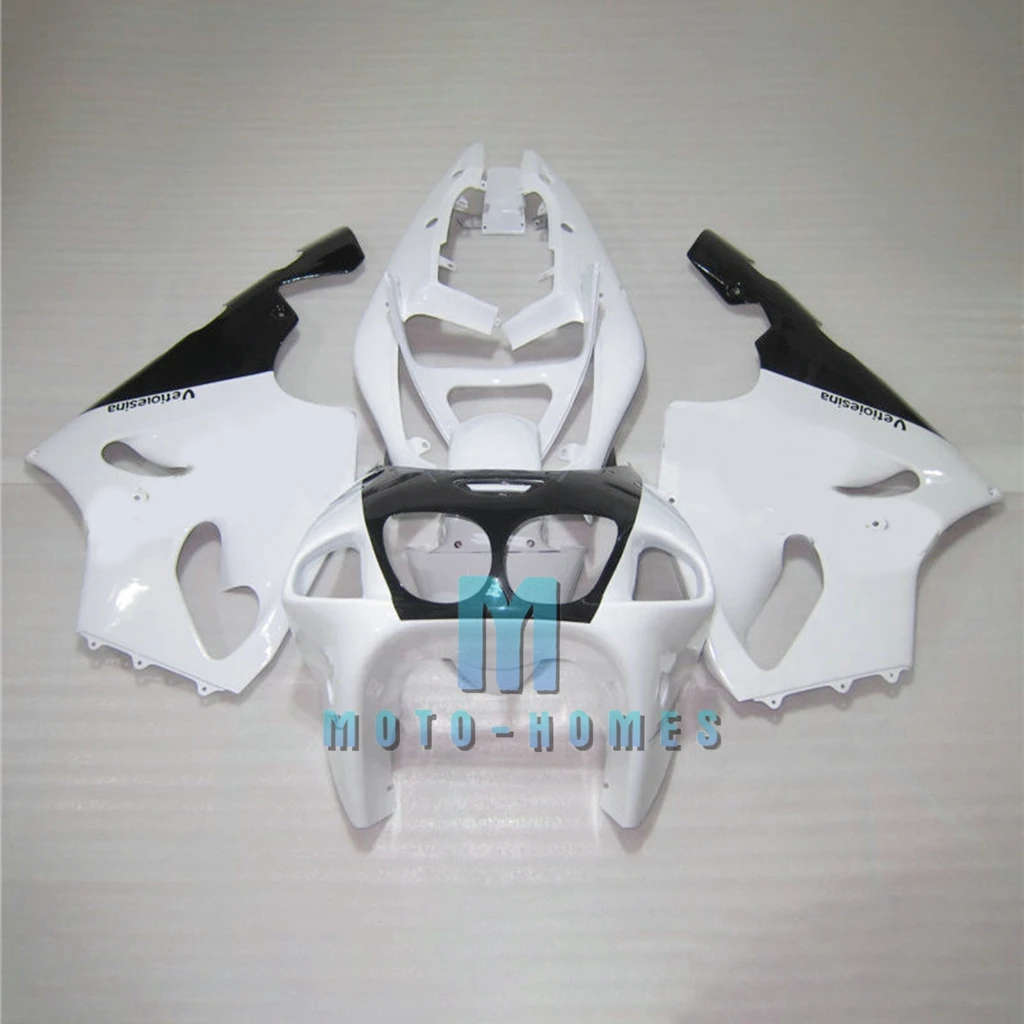 Customizable Fairing Kit For Kawasaki Ninja ZX7R Black White Fairings Set 1996 1997 1998 1999 2000 2001 2002 ZX 7R Rebuild Bike view 3