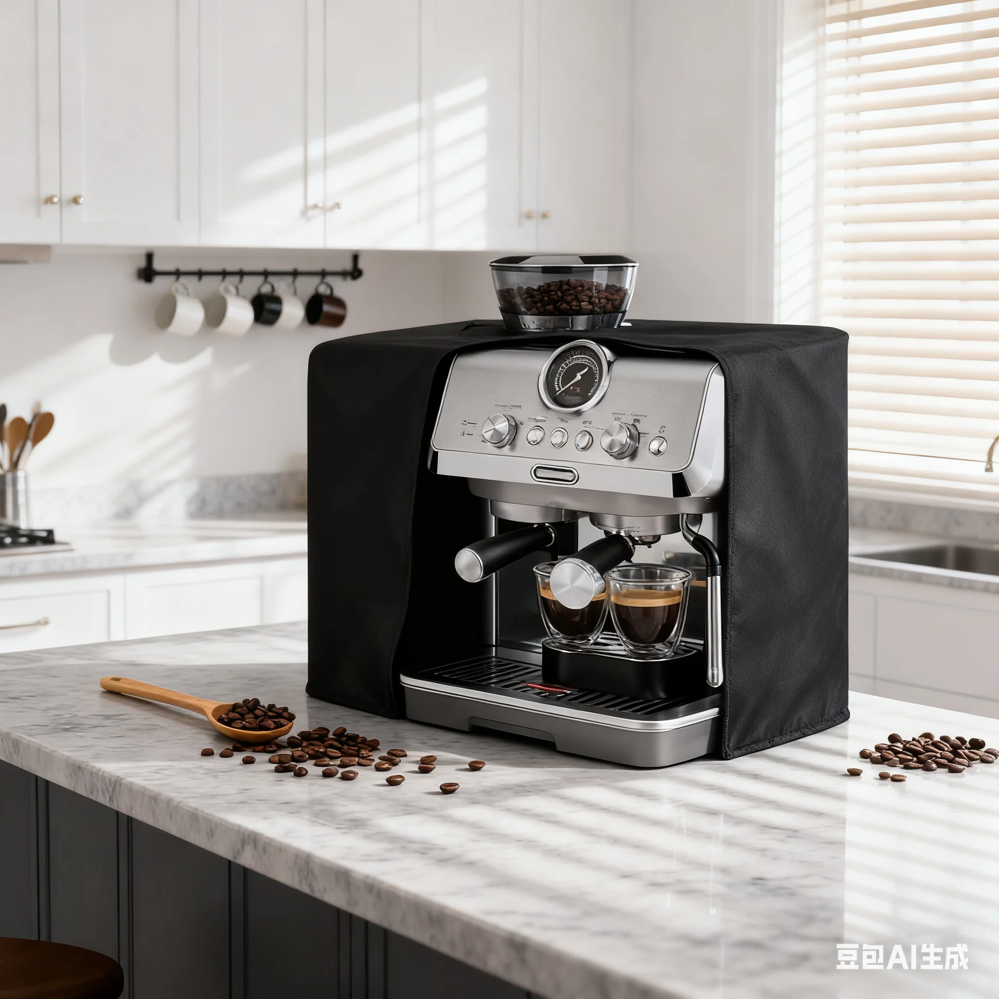 

Пылезащитный чехол из полиэстера для DE LONGHI La Specialista Arte 40x40x40 см защищает машину от пыли и мусора для использования на кухне