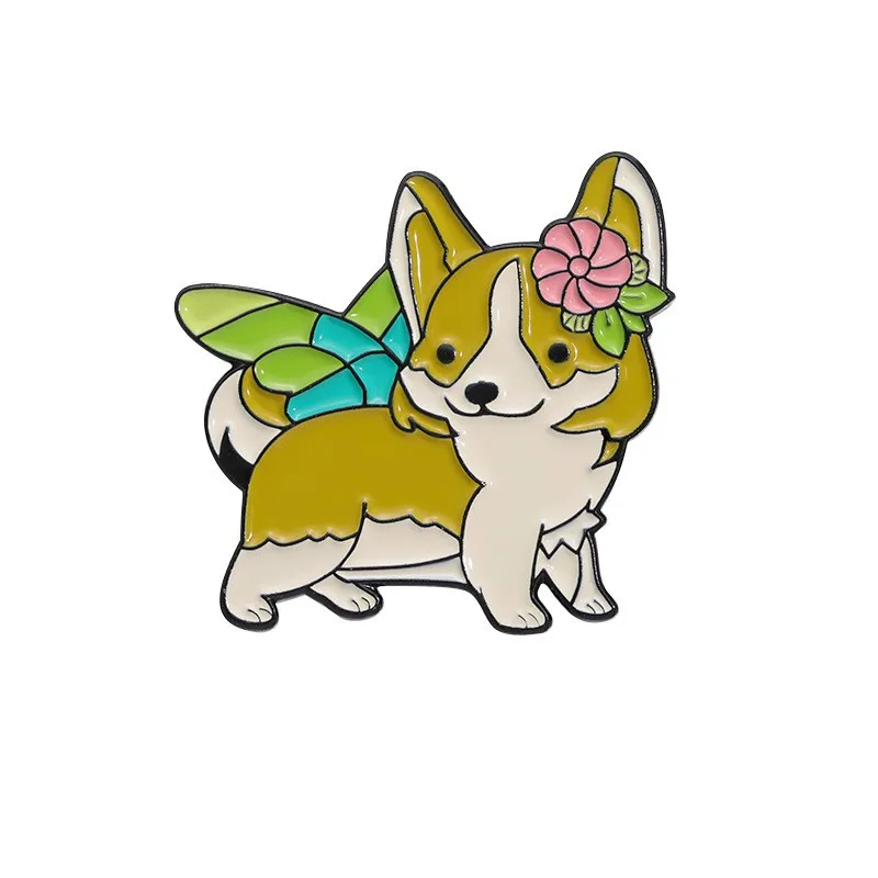 dog seies slogon Enamel Pin Funny Brooch Cartoons Badge for Bags Jeans Hoodies Denim Lapel Pin Jewelry Kids Best Gift image 4